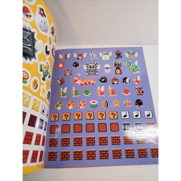 Super Mario Maker Sticker Activity Book - Picture 5 of 5